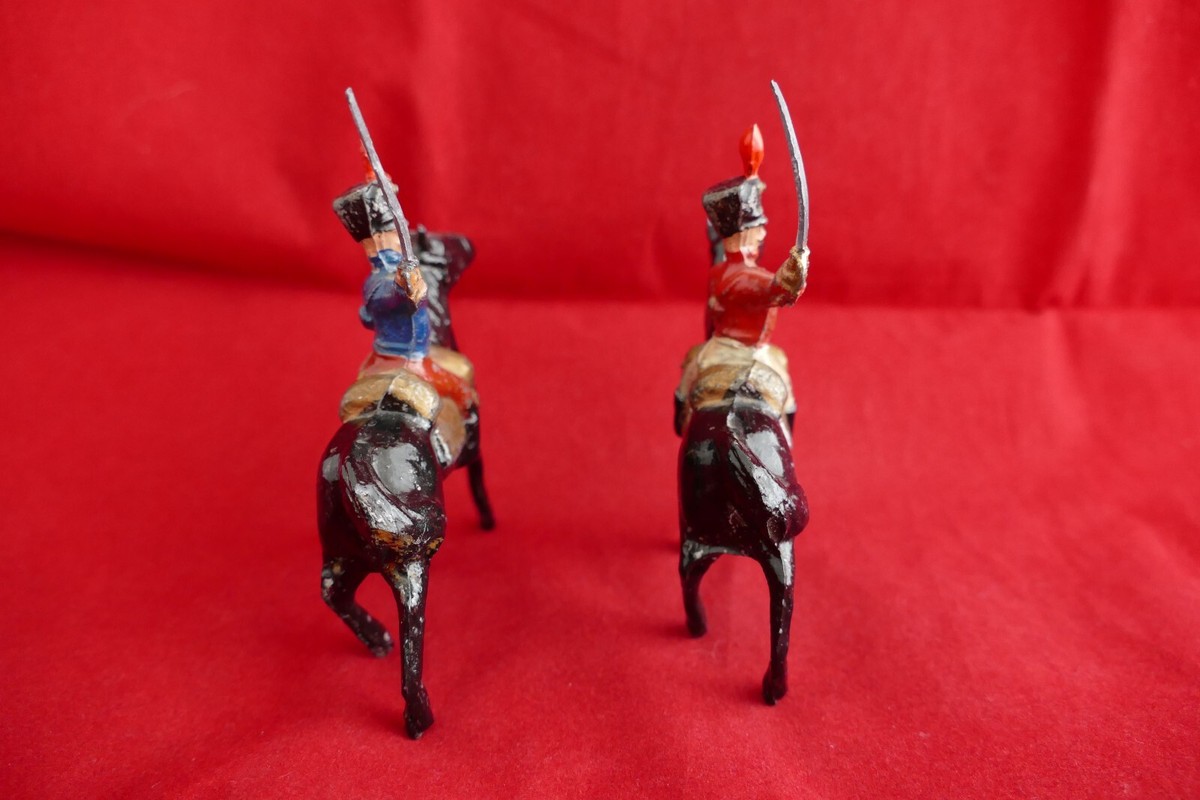 LOT De 2 Plombs Creux HR - Arabes Fantasia - Figurines Miniatures - BB39