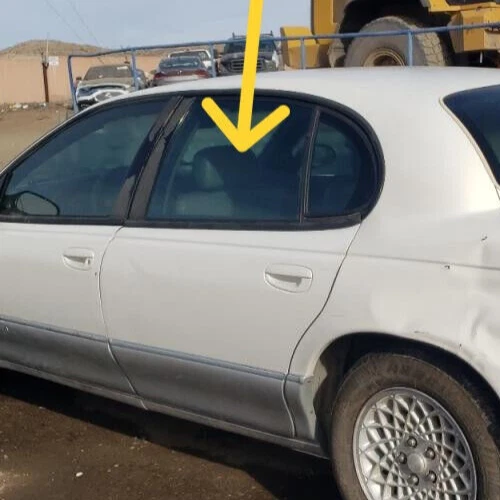 Chrysler LHS, New Yorker, FWD : 1994-1997, Left Rear Door Glass, Tinted - Image 2 of 4