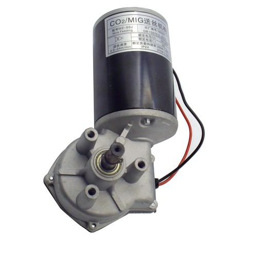 24V DC High Speed Wire Feed Drive Motor fits Mig Welder Select left right - Picture 3 of 4