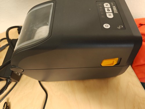 Zebra zf411 ZD4A022-T01M00EZ Direct Thermal Label printer w/ power supply - Picture 2 of 7