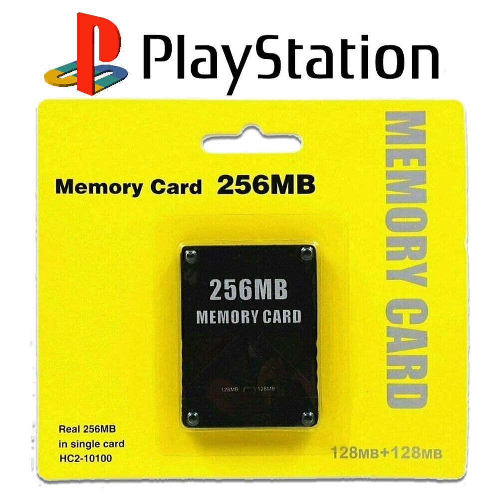 NEW PS2 MEMORY CARD 256MB FOR SONY PLAYSTATION 2