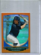 Taylor Dugas 2013 Bowman Chrome Mini Orange Refractor #04/15