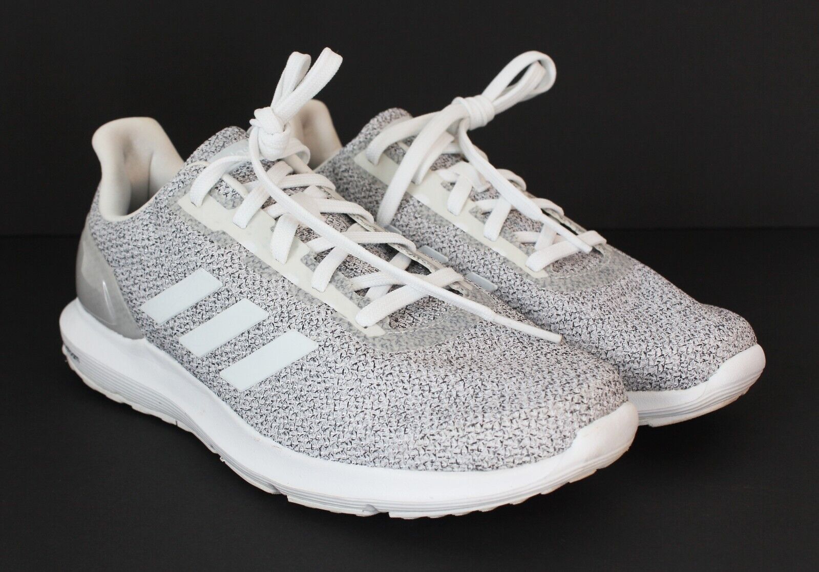 bahía Nevada vacante Adidas Cosmic 2 Cloudfoam Running Shoes Gray &amp; White Mens Size 7.5 |  eBay