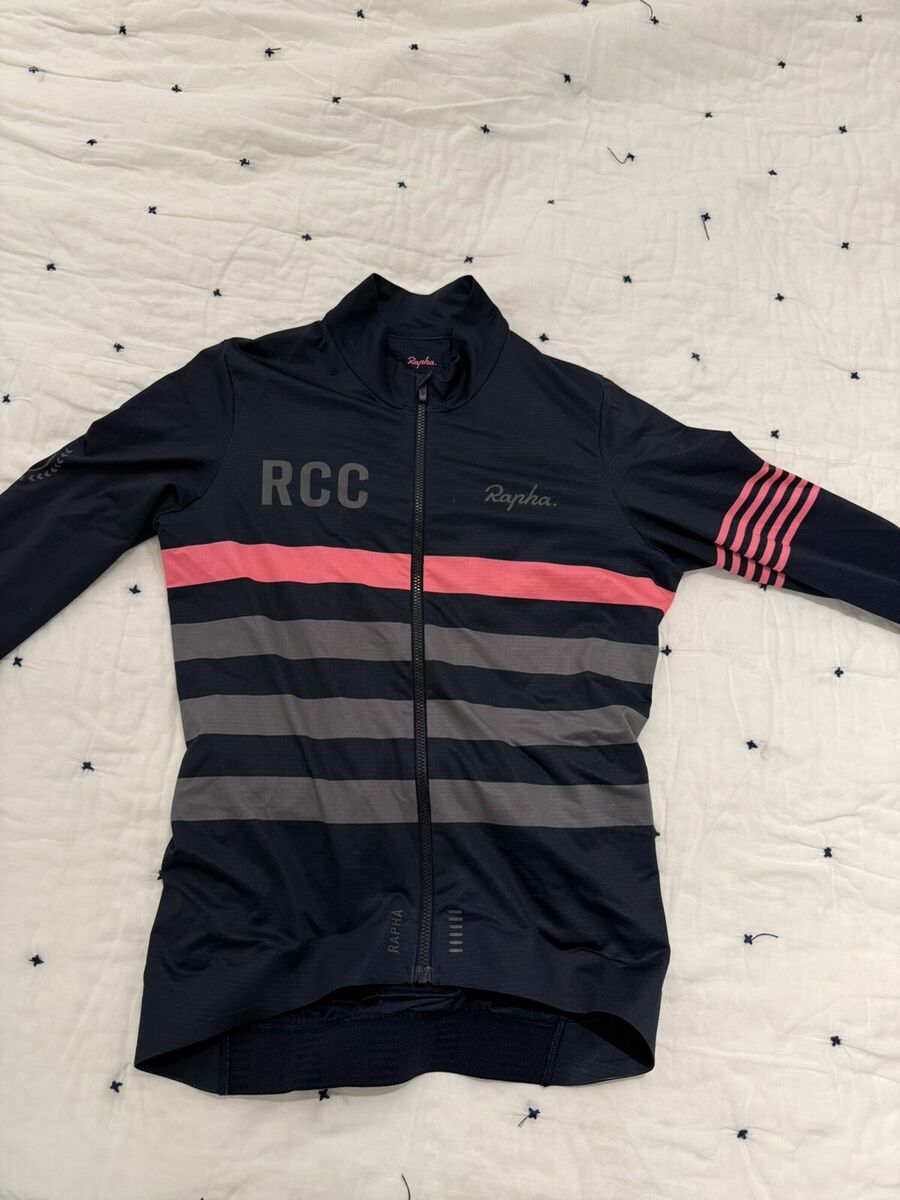 Rapha RCC Pro Team Long Sleeve Jersey - Small | eBay Rapha RCC Pro Team Long Sleeve Jersey - Small | eBay