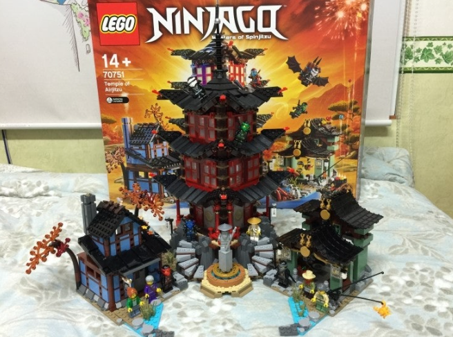 LEGO 70751 NINJAGO Temple of Airjitzu 2028 Pieces / Express