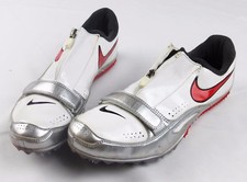 Nike mens 9 track field spike cleats zoom rival brother 2 white shoes 502620