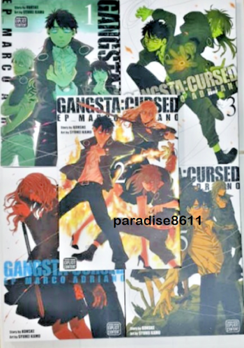 Gangsta Cursed Ep Marco Adriano Vol 1 5 End English Version Dhl Shipping Ebay
