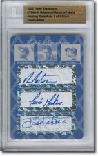 DELLIN BETANCES * Jesus MONTERO * Tabata * Autograph Rookie Auto Plate 1/1