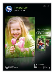 hp a4 glossy photo paper