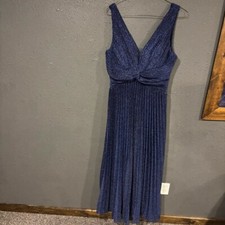 Women’s Faeriesty Elegant Navy Blue Evening Dress