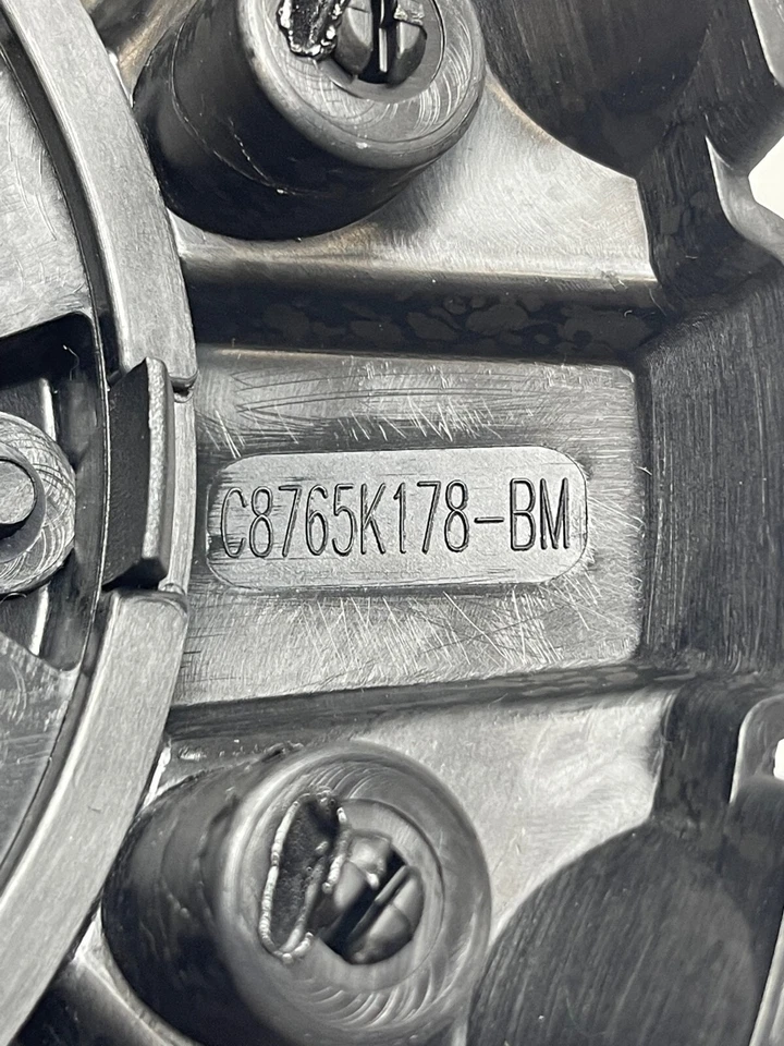 Черный матовый черный центральный колпак колеса Mamba C8765K178-BM 31N219-XJ - Изображение 3 из 4