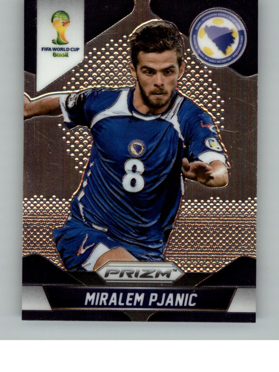 2014 Panini Prizm FIFA World Cup Brazil Miralem Pjanic 25 Bosnia and Herzegovina