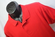 26315 New Mens Izod Casual Short Sleeve Red Golf Polo Shirt Size Large