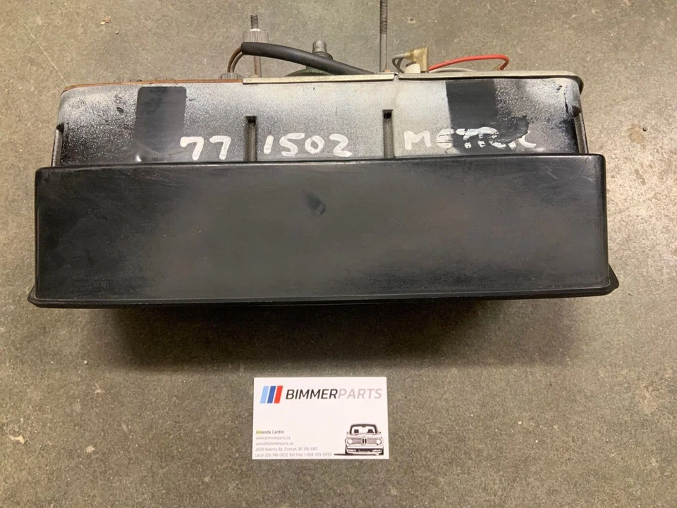 ORIGINAL BMW E10 1502 1600 2002 TI TII INSTRUMENT CLUSTER. — 第 3/4 张图片