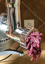 Stainless Steel Meat Grinder for Kitchenaid Mixers by Smokehouse Chef