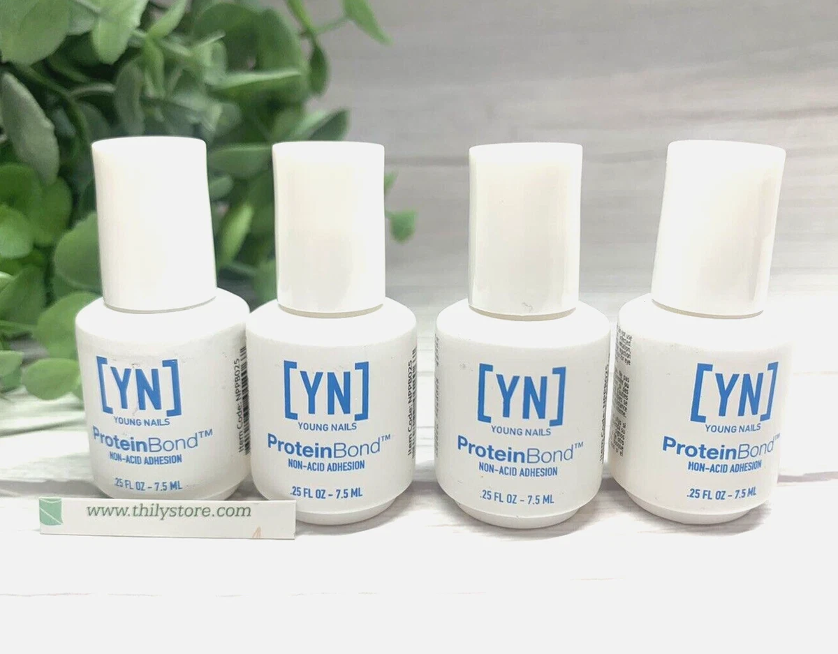 Young Nails Protein Bond .25 fl oz 7.5 mL x 4 Pack of 4 eBay