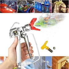 For Airless Paint Spray Gun with 517 Tip & Tip Guard for Sprayers 3600 PSI New