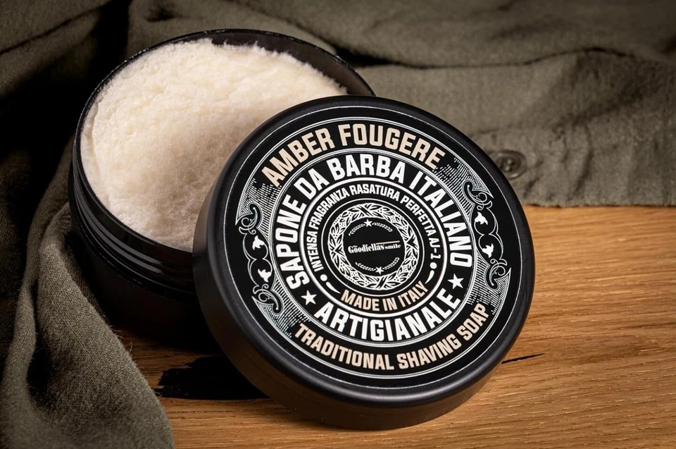 Sapone da barba The Goodfellas ' smile 100ml. Prodotto Artigianale Italiano... - Immagine 4 di 4