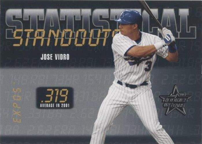 2002 Leaf Rookies & Stars - Jose Vidro #SS-24 - 1 of 1