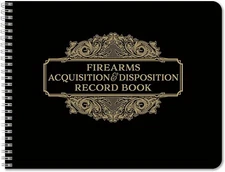 BookFactory Firearms Acquisition and Disposition A&D Gun Log Book/ATF Gun LogBoo