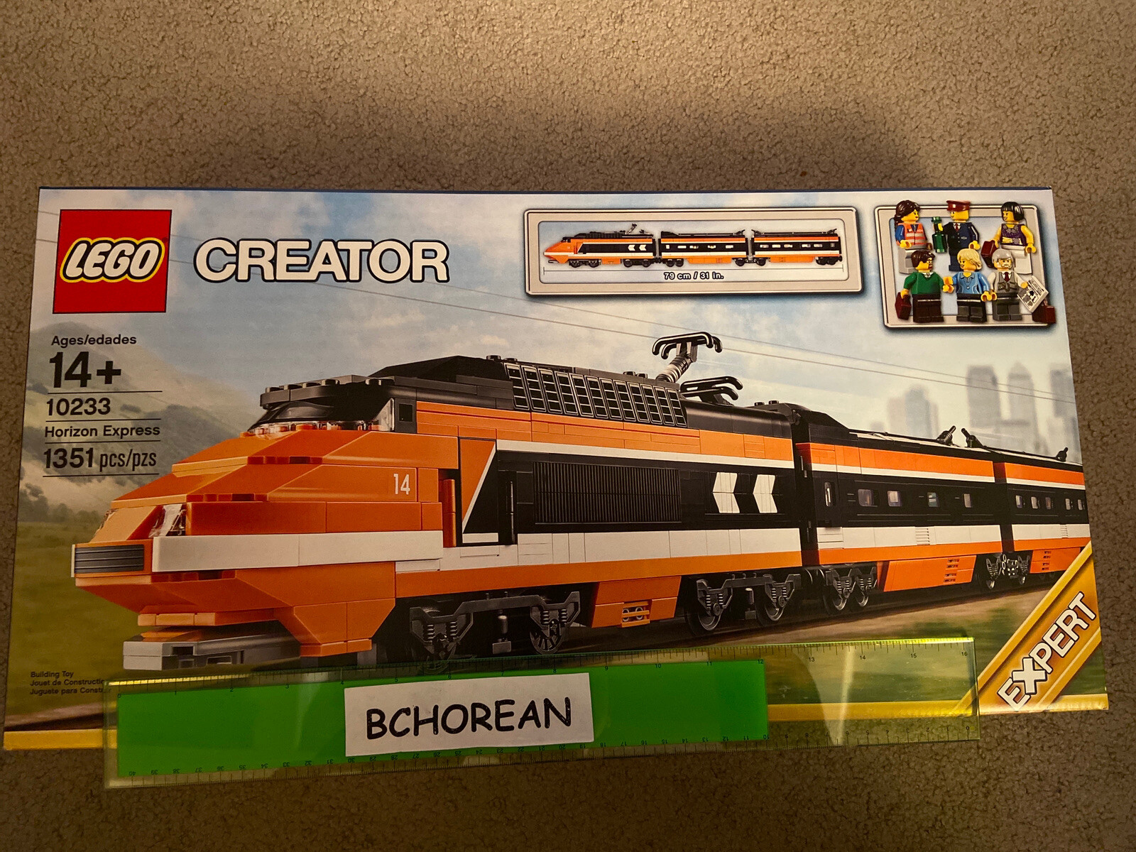 Lego 10233 Horizon Express Train Creator Expert new sealed 1351pcs Retired Set