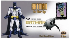 AO-4934-1, 2014, Batman, Silver Age, Add-on Cachet, DCP, First Day Cover, SC