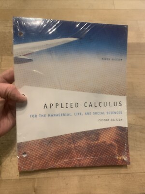 Applied Calculus For the Managerial, Life and - Loose Leaf, by Soo T.new!