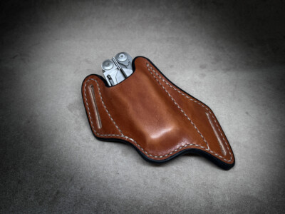 Leatherman Multitool Custom Leather Sheath - The Sentinel