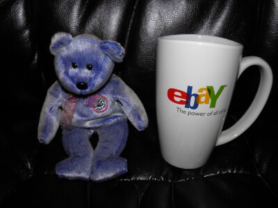 E BAY MUG & E BAY BEANIE BABY