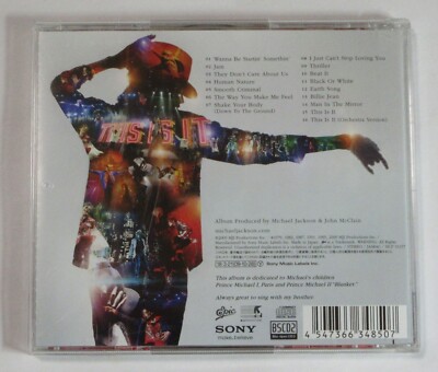 Michael Jackson – This Is It JAPAN CD BSCD2 4547366348507| eBay