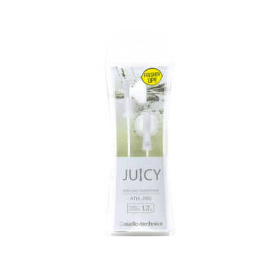 AUDIO-TECHNICA ATH-J100 weiss In-Ear Ohrhörer Einsteigermodell
