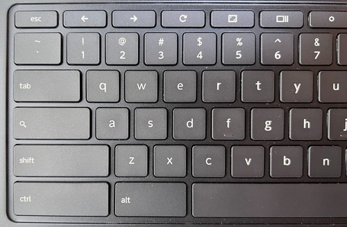 Lenovo Chromebook Yoga C630 BLUE SINGLE KEYBOARD REPLACEMENT KEYS KEYCAPS - Picture 4 of 5