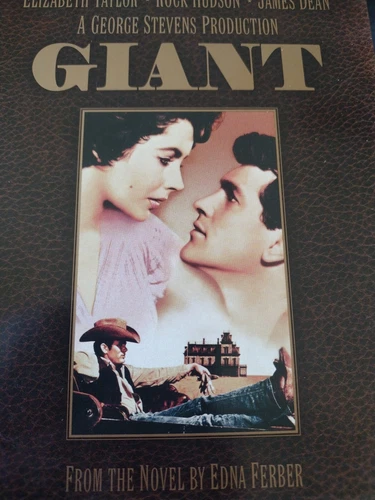 Giant (DVD, 1956) Nice Boxed Set Elizabeth Taylor James Dean & Rick Hudson Movie