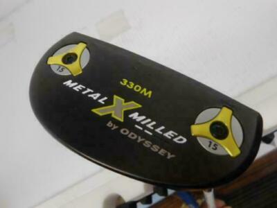 Odyssey Metal X 2-Ball Putter Steel Right 34.0in