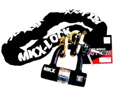 Kettenschloss mit Bügel Schloss für Fahrrad Motorrad Roller 1 x 90 cm Level 3