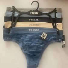 RBX Jacquard Floral Thong 5-Pack