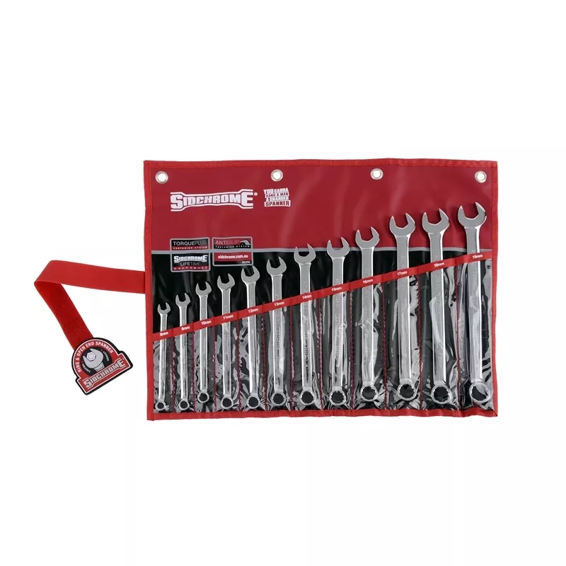 Sidchrome 12 piece spanner set deals