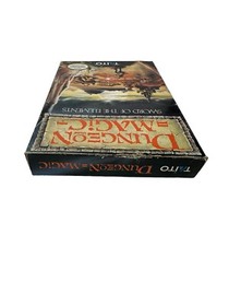 Dungeon Magic: Sword of the Elements (Nintendo NES, 1990) Cib W/manual No Map