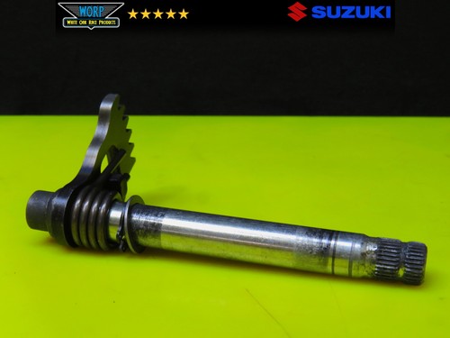 2007 SUZUKI RMZ450 TRANSMISSION GEAR CHANGE FORKS SHIFT SHAFT CAM DRUM SHIFTER - Picture 3 of 12