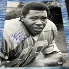 CHARLIE SANDERS HOF DETROIT LIONS Signed 16x20 photo - PSA /Dna