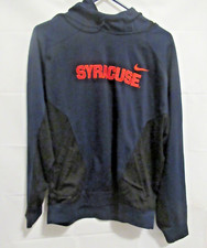 Syracuse Orange Hoodie Men Blue Sweatshirt Sweater Nike Therma Fit Adult XL EUC