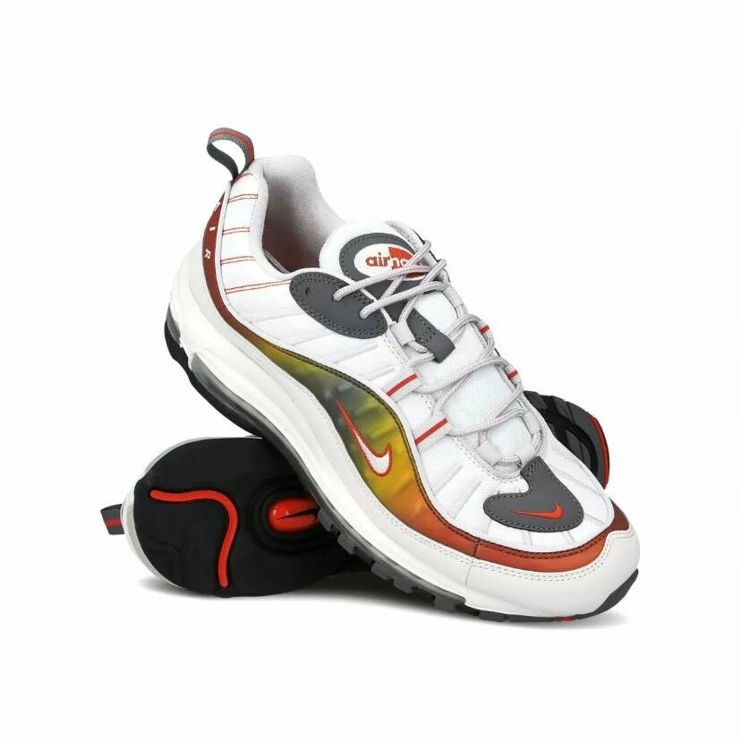 Nike Air Max 98 Rust White Vast Grey Orange CD0132-002 Mens Size 8.5 New Air Max 98  main image 3