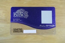 Palms Hotel Casino Las Vegas Nevada Club Players Slot Card ALL-STAR Evelyn 