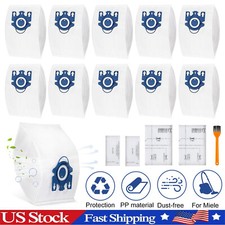 15Pcs Vacuum Cleaner AirClean 3D Efficiency Dust Bags Replace Miele for Miele GN