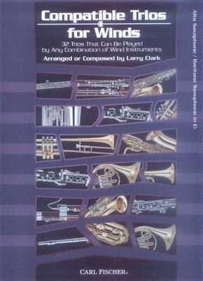 Compatible Trios for Winds Alto Sax Saxophone Altsaxophon Baritonsaxophon Noten