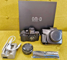 Olympus OM-D E-M10 Mark II Mirrorless Camera Body Boxed Tested Clean JPN