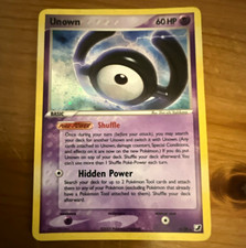 Pokémon Unown (H) H/28 EX Unseen Forces Holo ENG 60HP Basic
