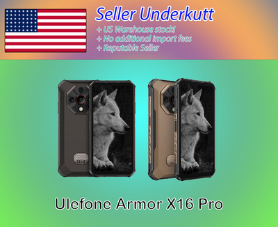 Ulefone Armor X16 Pro 5G Rugged Phone 8GB+256GB 10360mAh Glare Flashlight Global