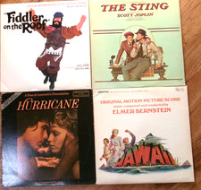 Lot Motion Picture  LP-Hurricane-Promo/Hawaii/The Sting/Fiddler on the Roof