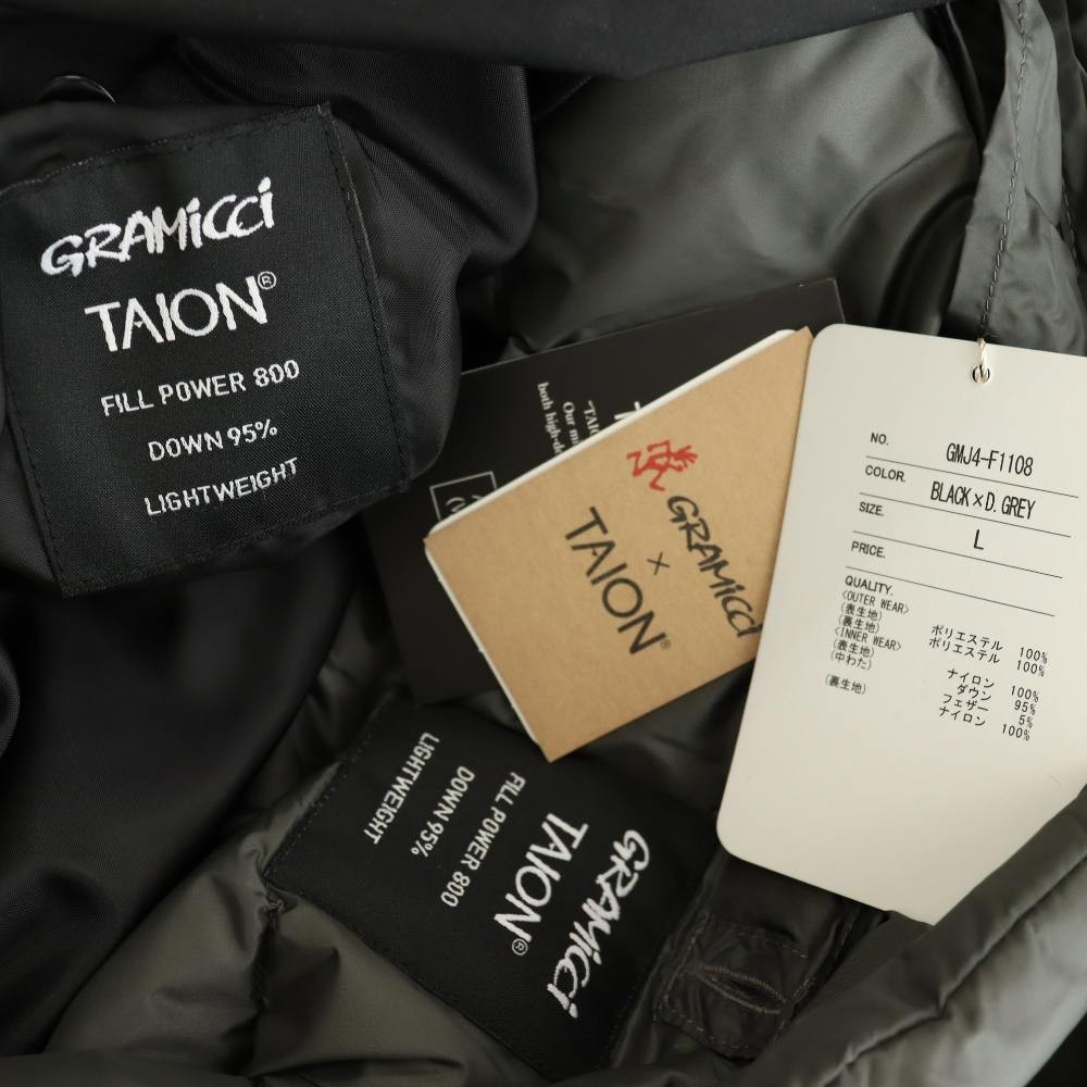 GRAMICCI × TAION Green Label 3-Way Down Jacket Men's L Black, Polyester image 5